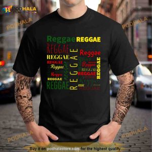 Reggae In Letters Damian Marley Shirt 2