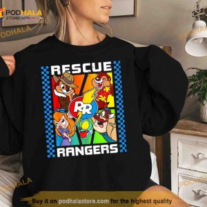Rescue Rangers Funny Cartoon Chip And Dale Shirt 2