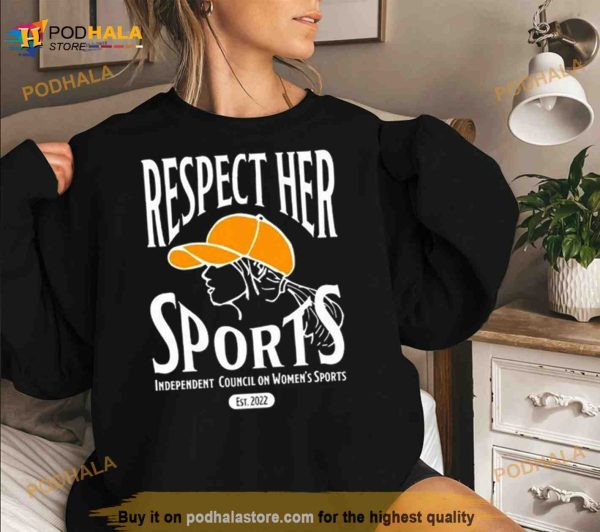 Respect Her Sports Independent Council On Women’s Sports New Shirt