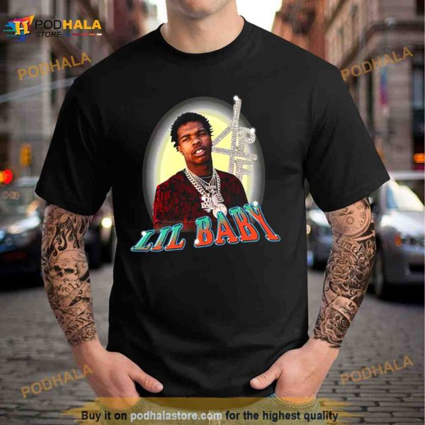 Retro Art Rap Lil Baby Shirt