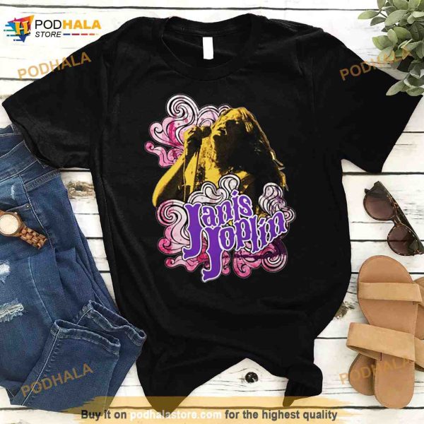 Retro Art Sing Janis Joplin Shirt
