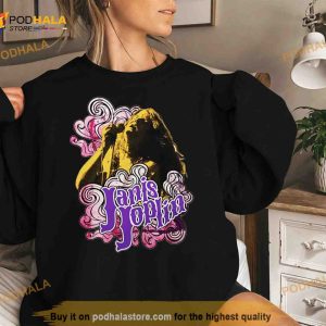 Retro Art Sing Janis Joplin Shirt 2
