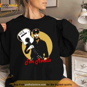 Retro Art Tom Morello Graphic Shirt