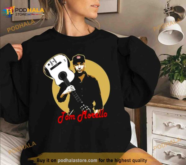 Retro Art Tom Morello Graphic Shirt