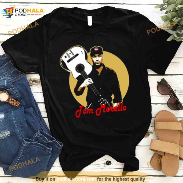 Retro Art Tom Morello Graphic Shirt