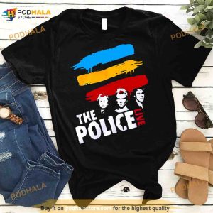 Retro Music 90s Of The Police Band Shirt