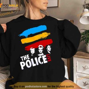 Retro Music 90s Of The Police Band Shirt 2