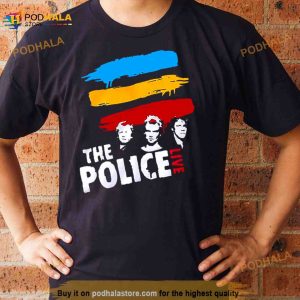 Retro Music 90s Of The Police Band Shirt 3