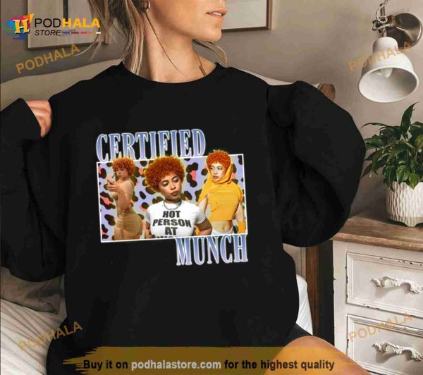 Retro Song Ice Spice Certified Munch Shirt