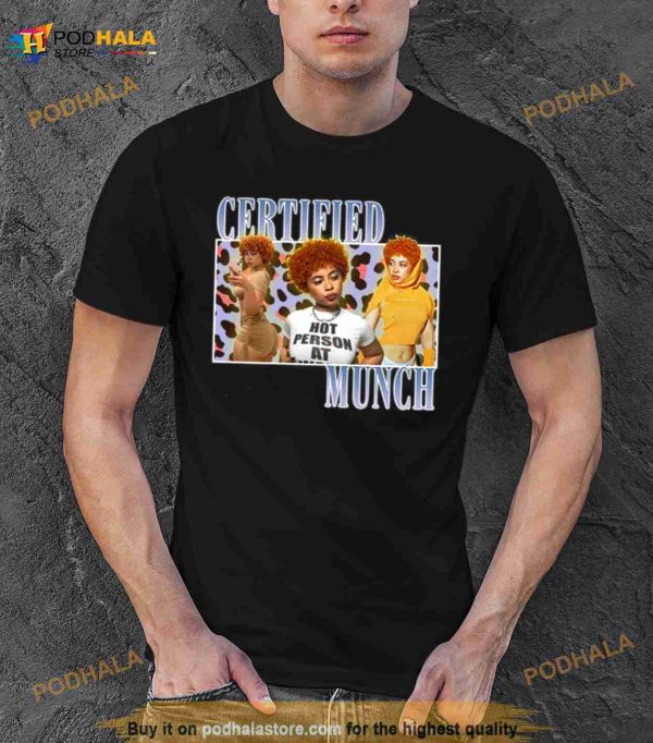 Retro Song Ice Spice Certified Munch Shirt