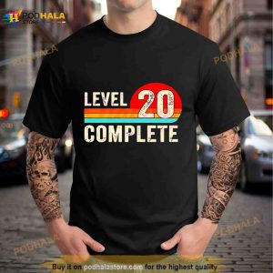 Retro Vintage Lever 20 Complete 20th Anniversary Shirt