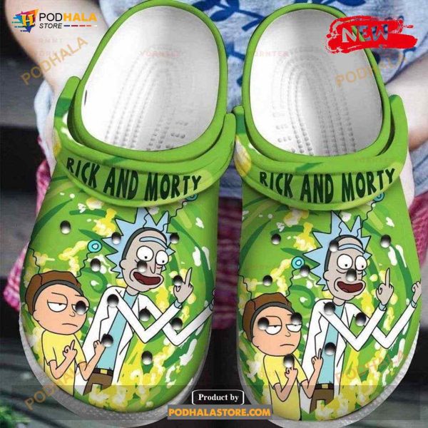 Rick And Morty Comfortable For Mens Womens Classic Water Crocs Clog Shoes