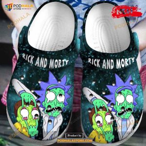 Rick And Morty Crocband For Unisex & Kids Crocs Clog Shoes