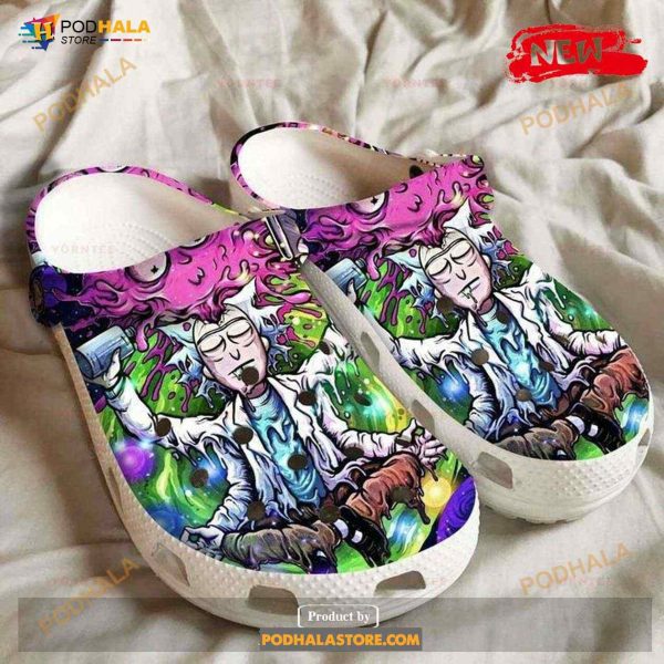 Rick And Morty Unisex Fashion Style For Unisex & Kids Crocs Clog Shoes