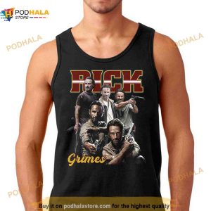 Rick Grimes 90s Vintage Photp Shirt 3