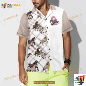 Riding Horse Hawaiian Shirt Live Love Ride Aloha Shirt Gift For Horse Lovers 2