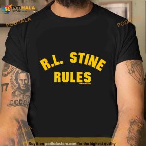 Rl Stine Rules Goosebumps Shirt 2