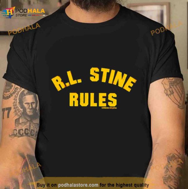Rl Stine Rules Goosebumps Shirt