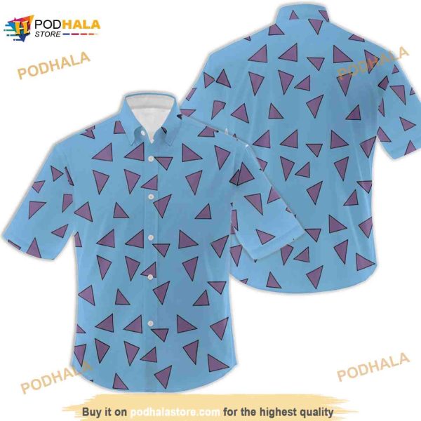 Rocko  Hawaiian Shirt, Summer Hawaiian, Short-sleeve Hawaiian Shirt