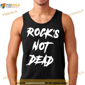 Rocks Not Dead Rolling Stones Music Retro Rock Band Acdc 90s Shirt 3