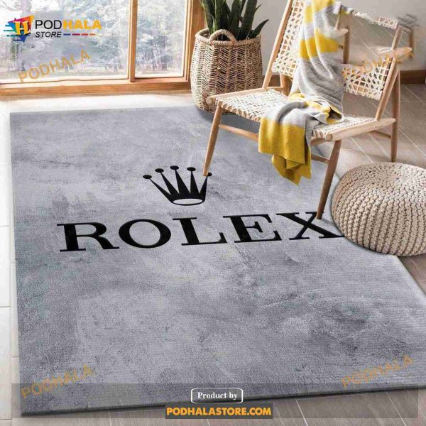Rolex Rectangle Rug Bedroom Rug Home Decor Gift
