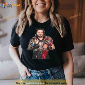 Roman Reigns Champion In SmackDown T Shirt