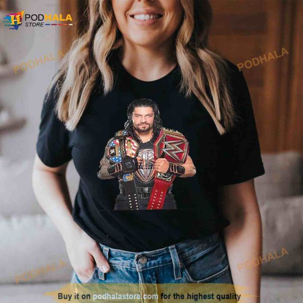 Roman Reigns Champion In SmackDown T Shirt