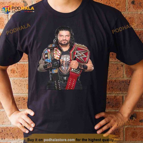 Roman Reigns Champion In SmackDown T Shirt