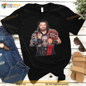 Roman Reigns Champion In Smackdown T Shirt 3