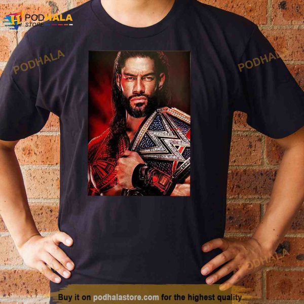 Roman Reigns God Of War At WWE Universal Championship T Shirt