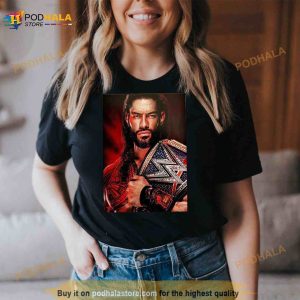 Roman Reigns God Of War At Wwe Universal Championship T Shirt 3