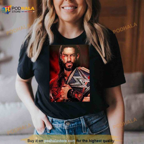 Roman Reigns God Of War At WWE Universal Championship T Shirt