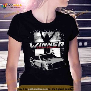 Ross Chastain Checkered Flag Sports 2023 Ally 400 Race Winner T Shirt 2