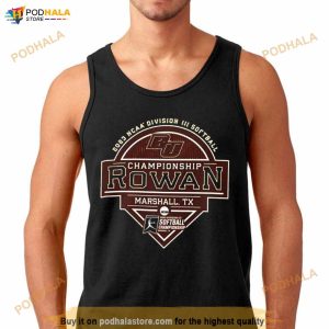 Rowan University 2023 Ncaa Division Iii Softball Championship Rowan Shirt 2