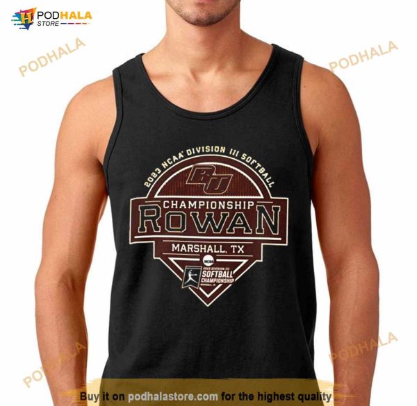 Rowan University 2023 NCAA Division III Softball Championship Rowan Shirt