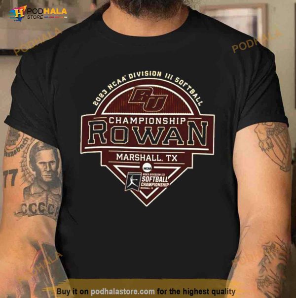 Rowan University 2023 NCAA Division III Softball Championship Rowan Shirt