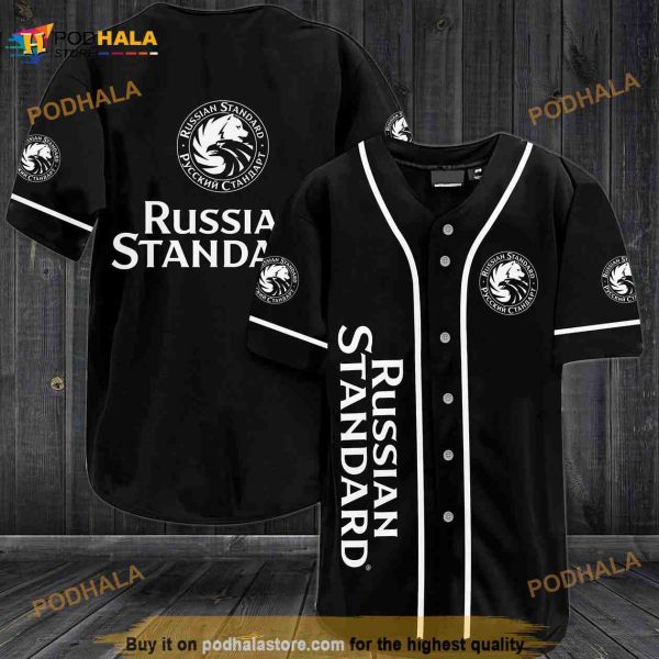 Russian Standard 3D Baseball Jersey