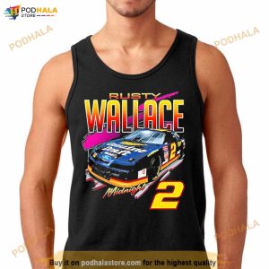 Rusty Wallace Midnight 2 Car Shirt