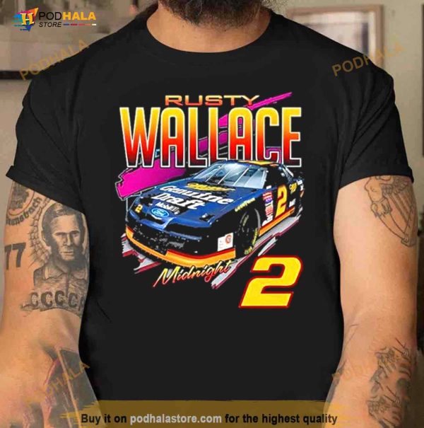 Rusty Wallace Midnight 2 Car Shirt