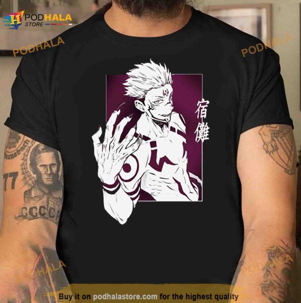 Ryomen Sukuna Jujutsu Kaisen Pop Art Shirt