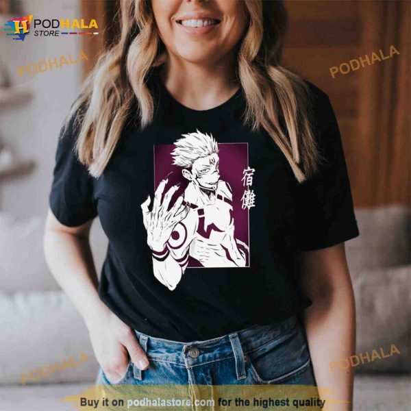 Ryomen Sukuna Jujutsu Kaisen Pop Art Shirt