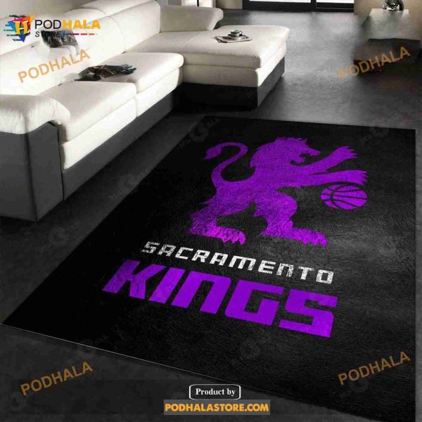 Sacramento Kings Area Rug Living Room And Bedroom Rug