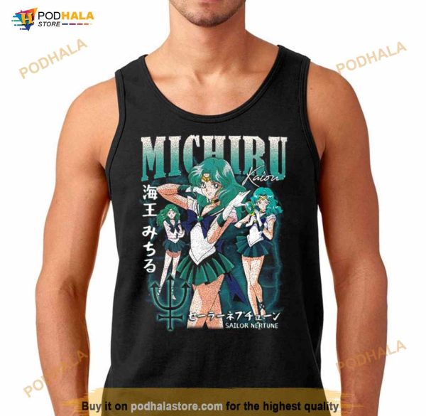 Sailor Neptune Michiru Kaioh Anime Sailor Moon Sailor Moon Anime Shirt