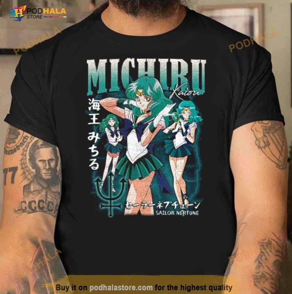 Sailor Neptune Michiru Kaioh Anime Sailor Moon Sailor Moon Anime Shirt