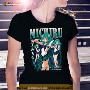 Sailor Neptune Michiru Kaioh Anime Sailor Moon Sailor Moon Anime Shirt 3