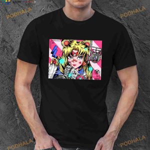 Sailormoon Mech Digital Art Fanmade Sailor Moon Shirt 2