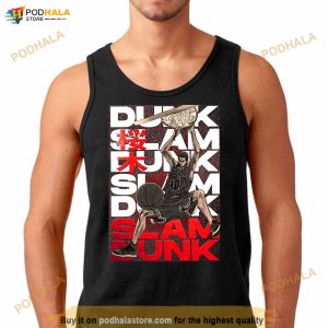 Sakuragi Slam Dunk Basketball Anime Shirt 2