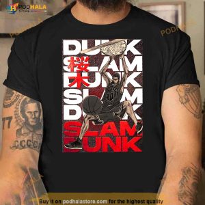 Sakuragi Slam Dunk Basketball Anime Shirt 3