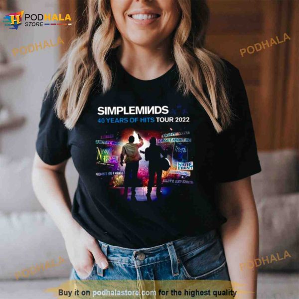 Sample Minds 40 Years Of Hits American Tour 2022 Shirt