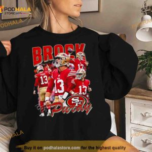 San Francisco 49ers Brock Purdy Signature Shirt 2
